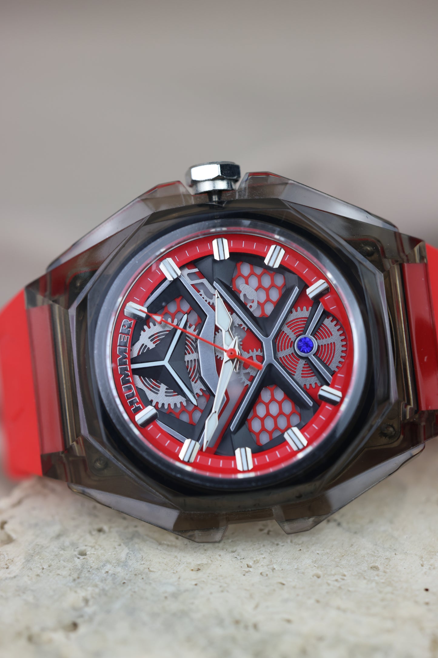 Reloj Hummer rojo #332
