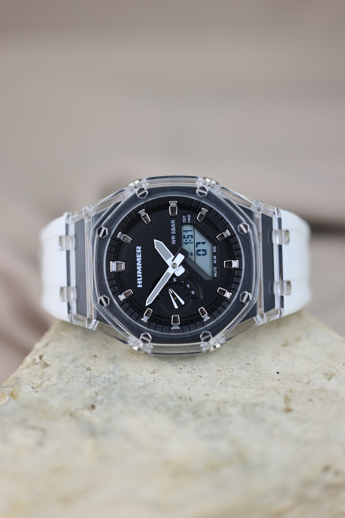 Reloj Hummer blanco #333