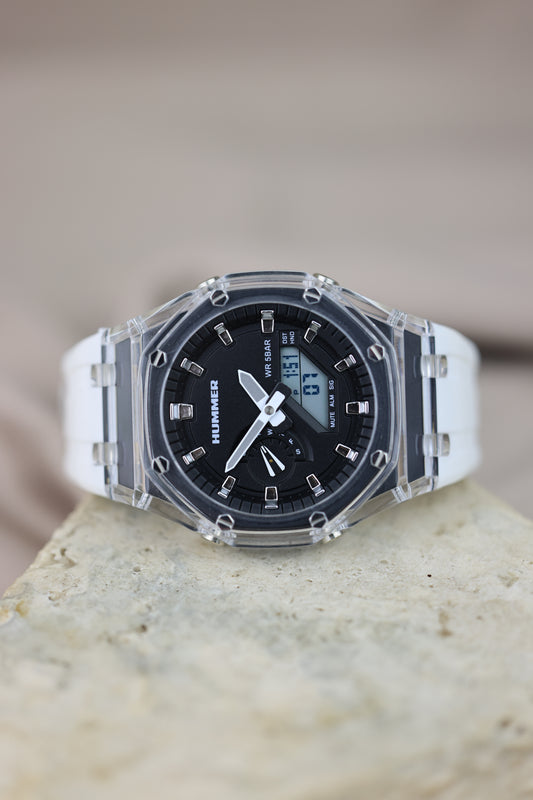 Reloj Hummer blanco #333