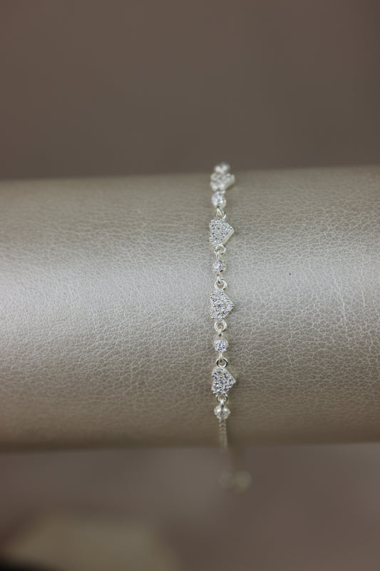 Pulsera de minis corazones #339