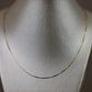 Cadena veneciana 18k #348