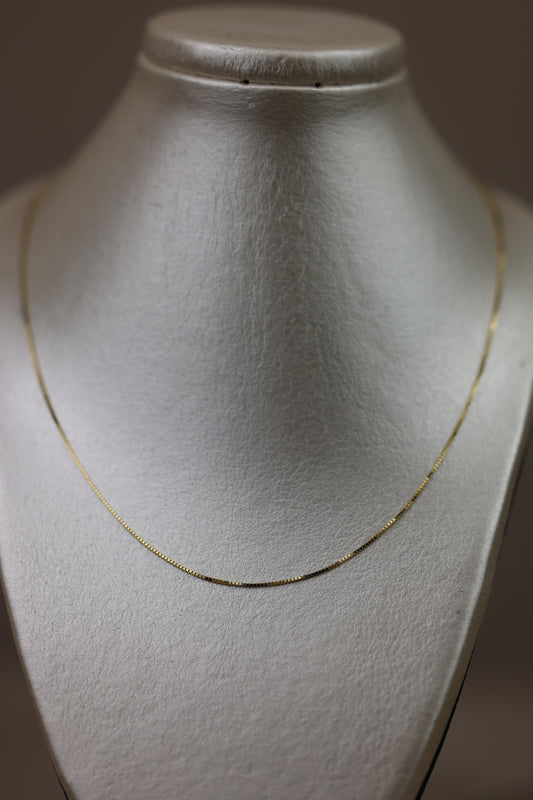 Cadena veneciana 18k #348
