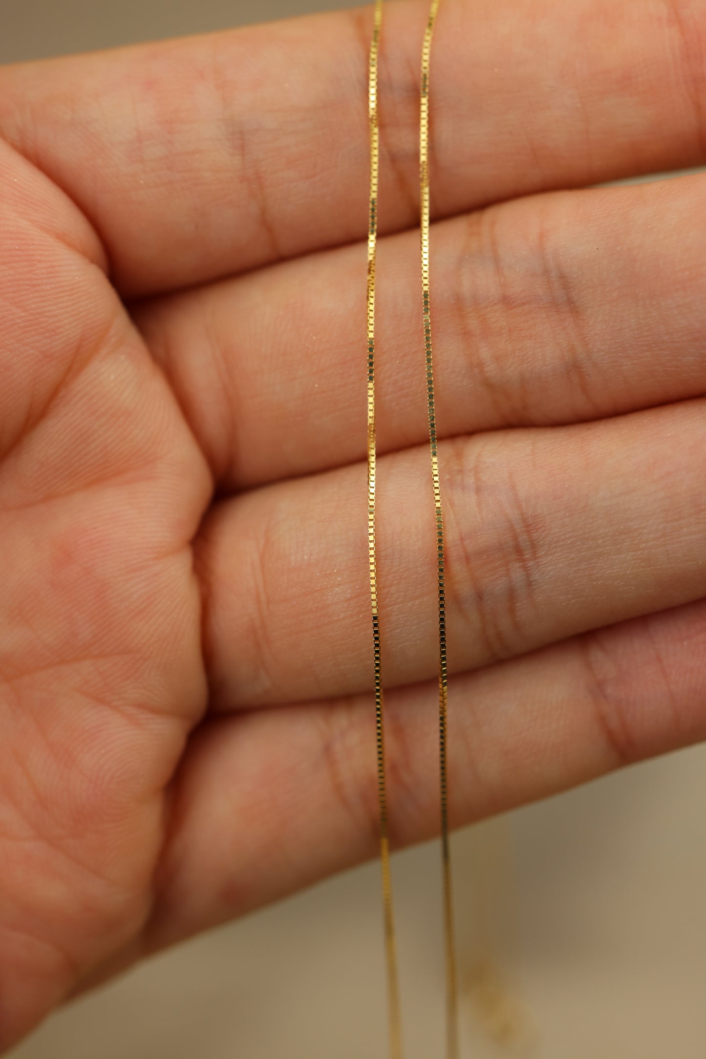 Cadena veneciana 18k #348