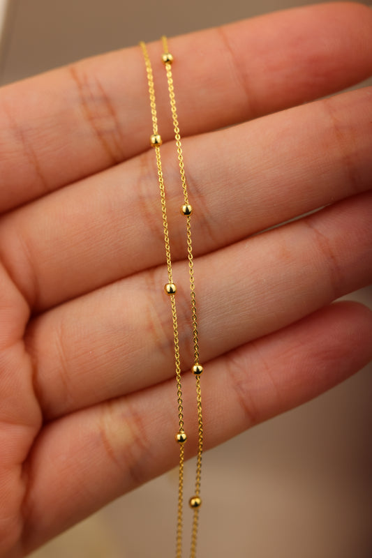 Collar de bolitas #350