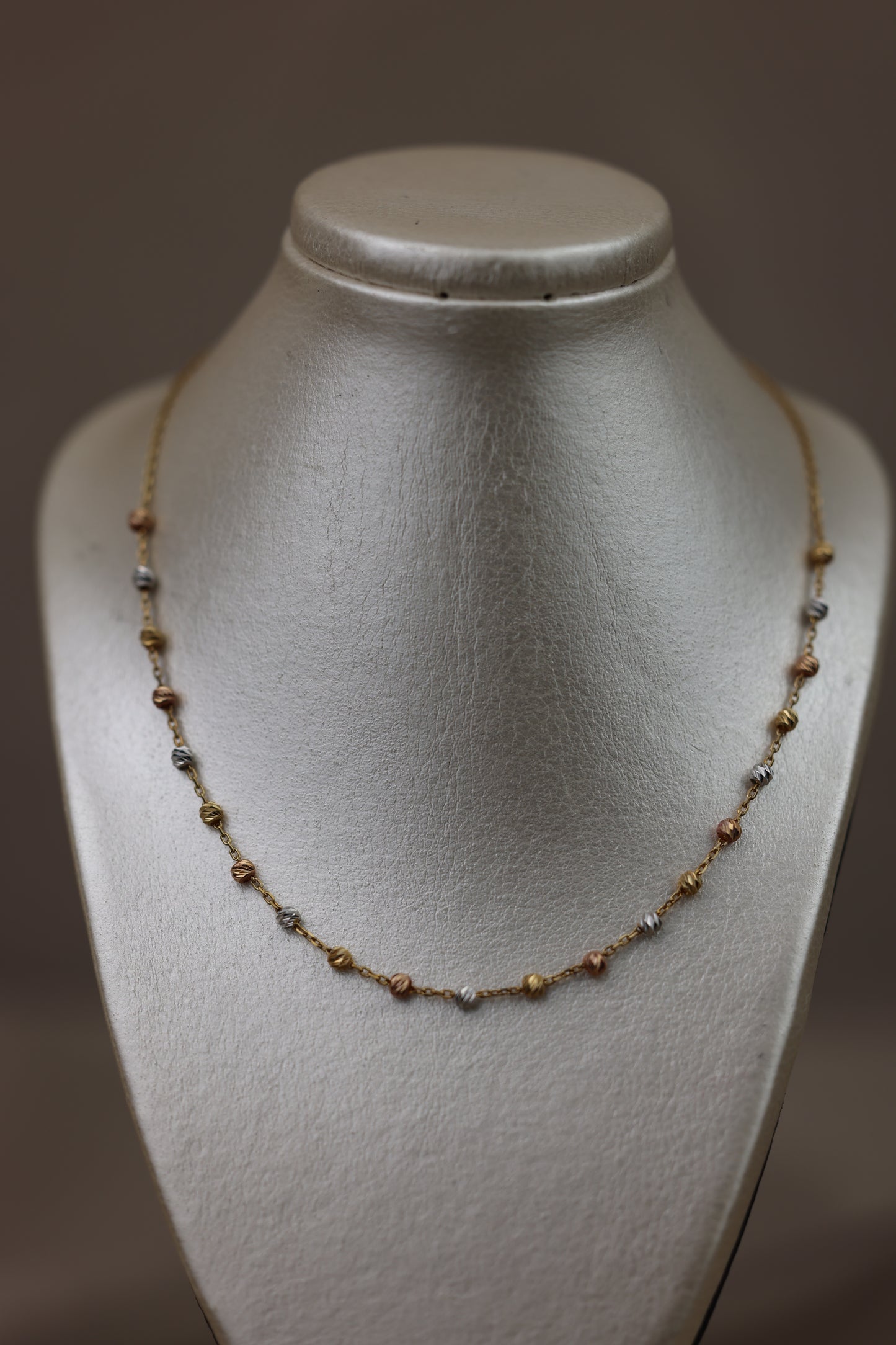 Collar de bolitas 3 colores #351