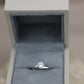 Anillo solitario 18k #373