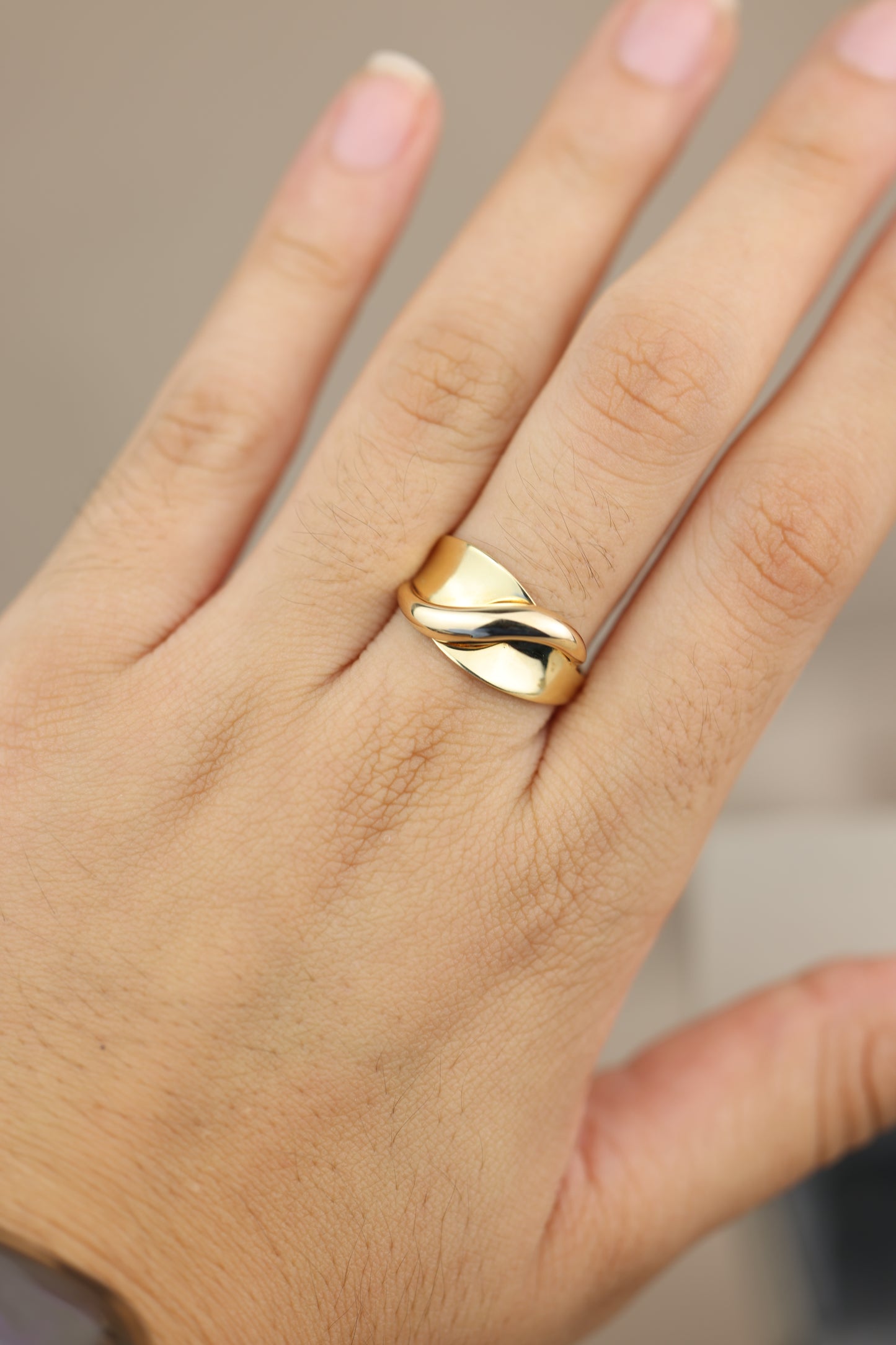 Anillo Brillo Infinito 18k #382