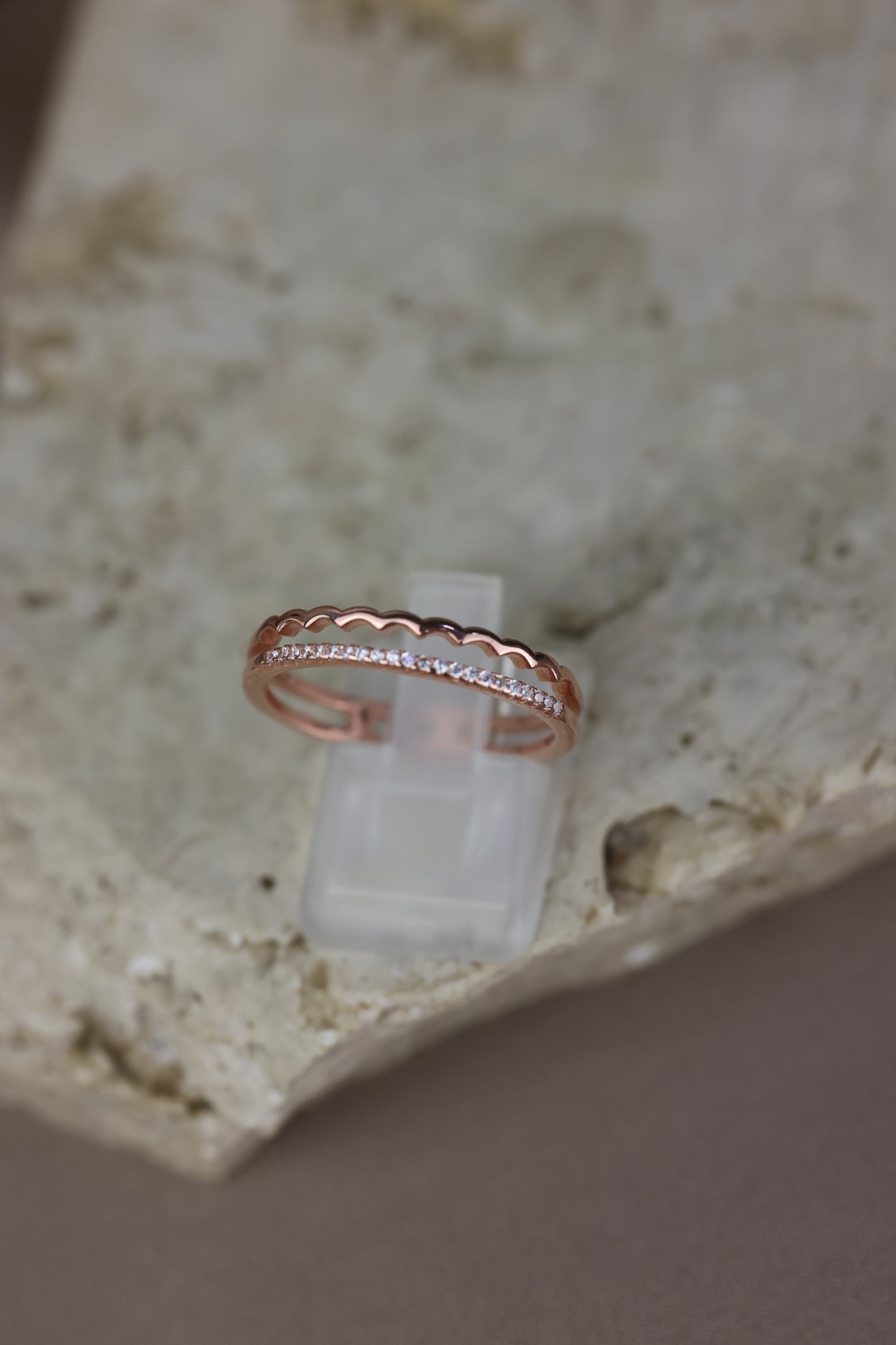 Anillo rose gold #187