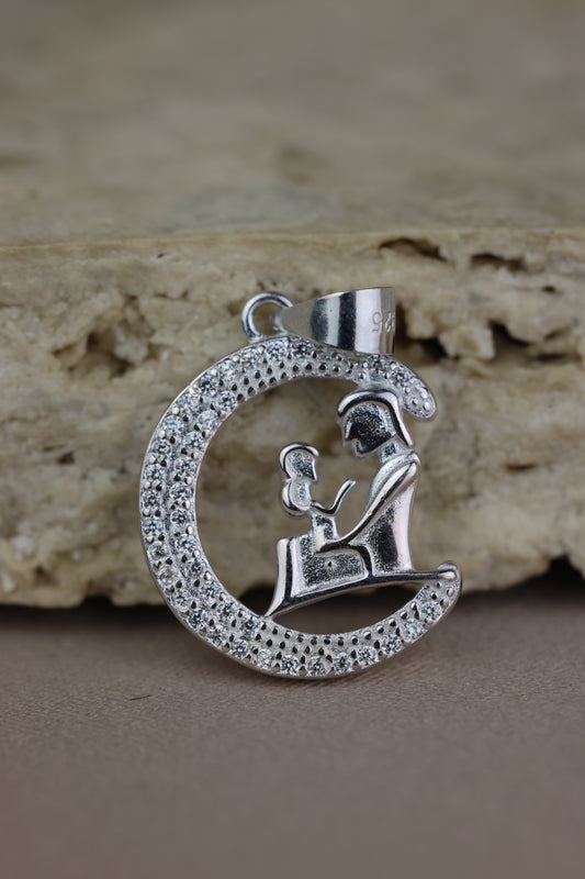 Dijes de madre e hijo en la luna #196|#197