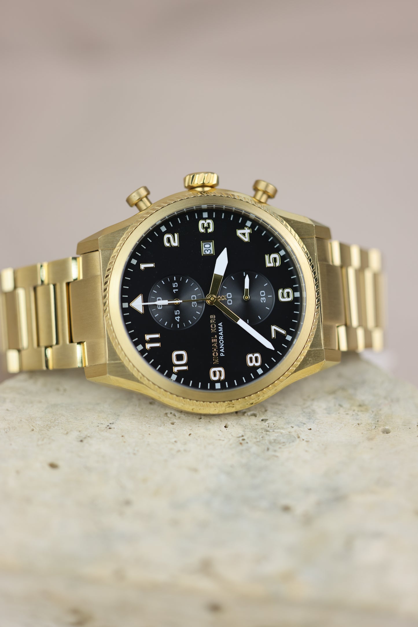 Reloj Mk dorado #407