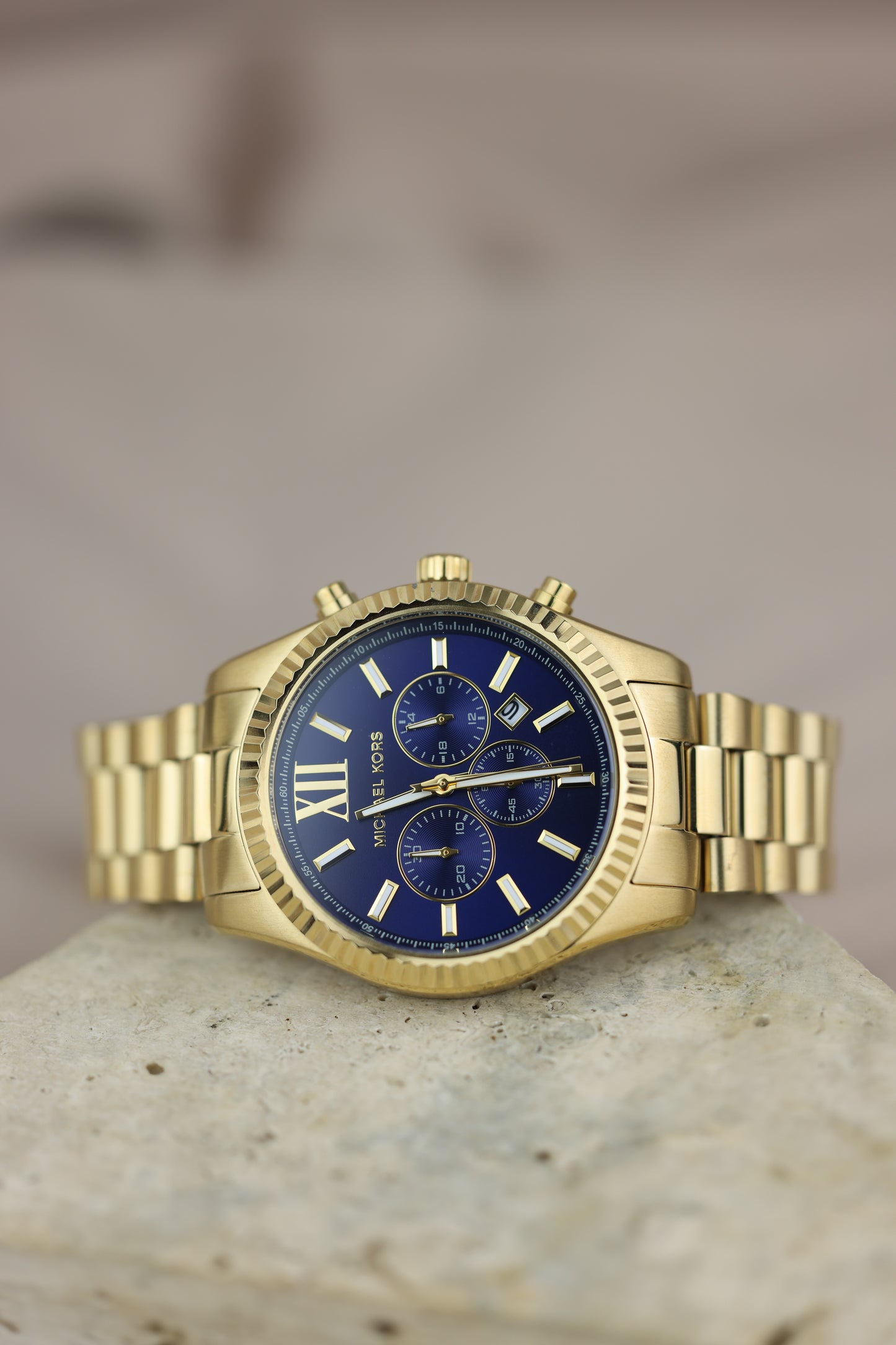 Reloj dorado Michael Kors #409