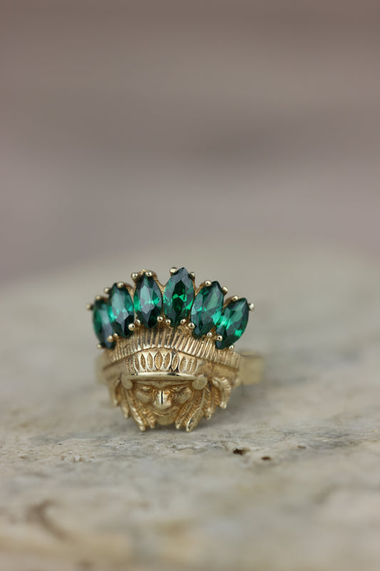 Anillos de indio 10k #411|#414