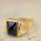Anillo piedra azul #421