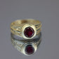 Anillo piedra roja #425