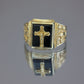 Anillo de cruz #424
