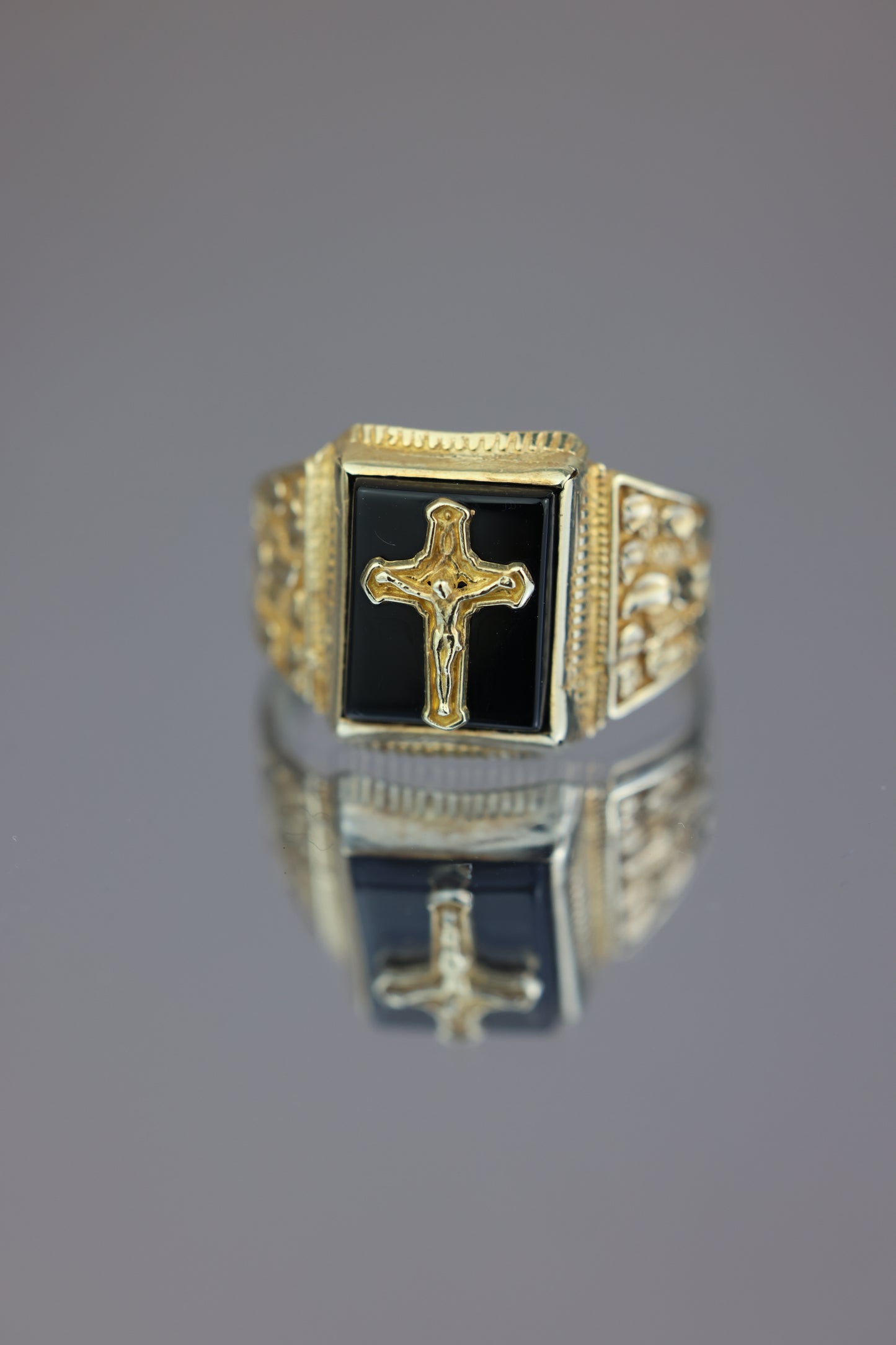 Anillo de cruz #424