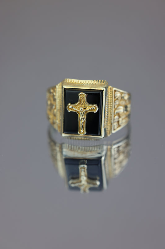 Anillo de cruz #424
