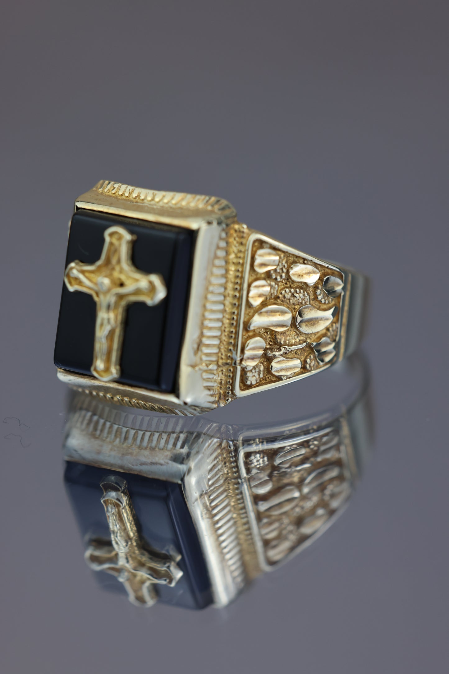 Anillo de cruz #424