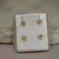 Aretes de bebe figura de diamante #446