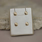 Aretes de bebe de mariquita #443