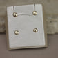 Aretes de bebe medio circulo #445