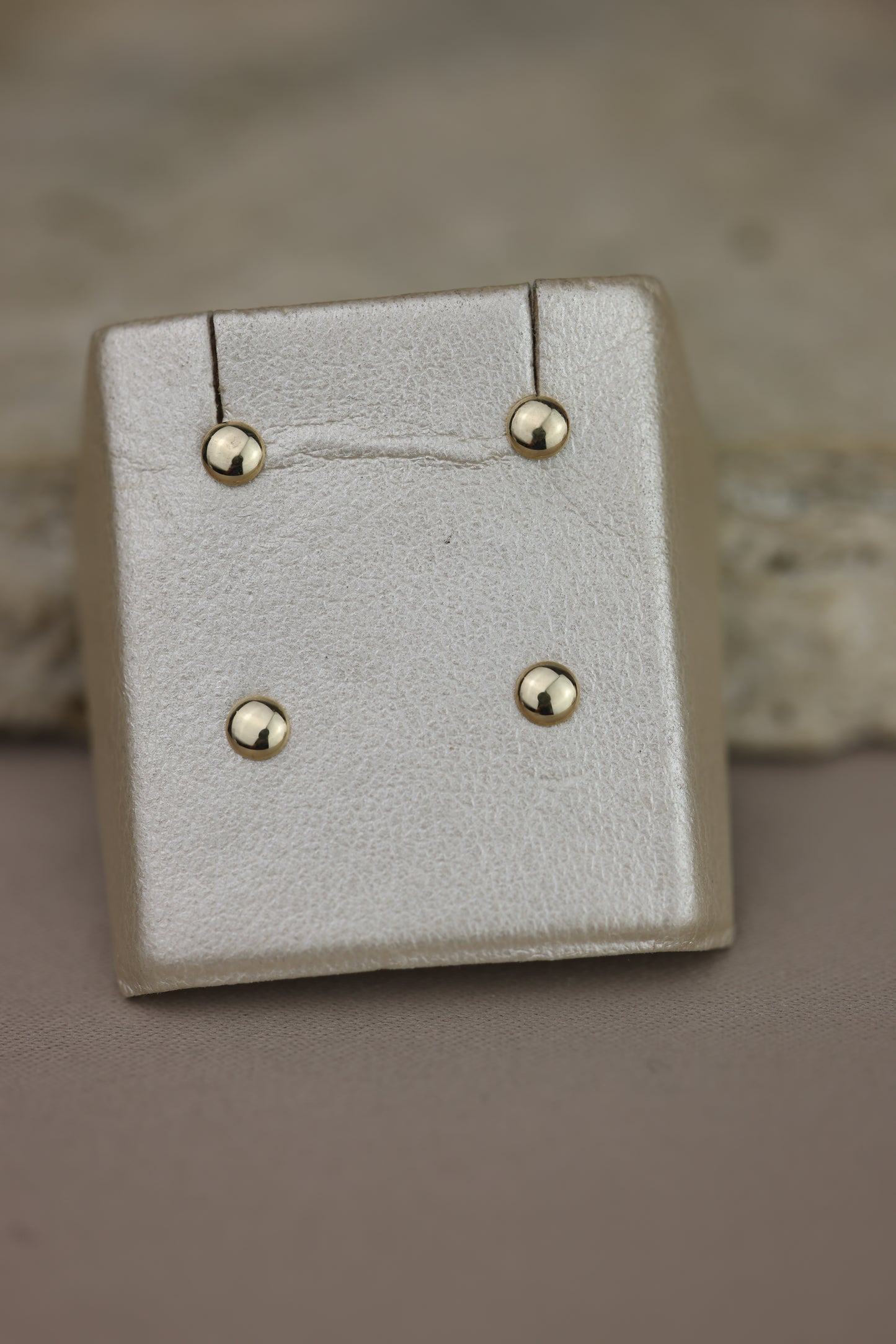 Aretes de bebe medio circulo #445