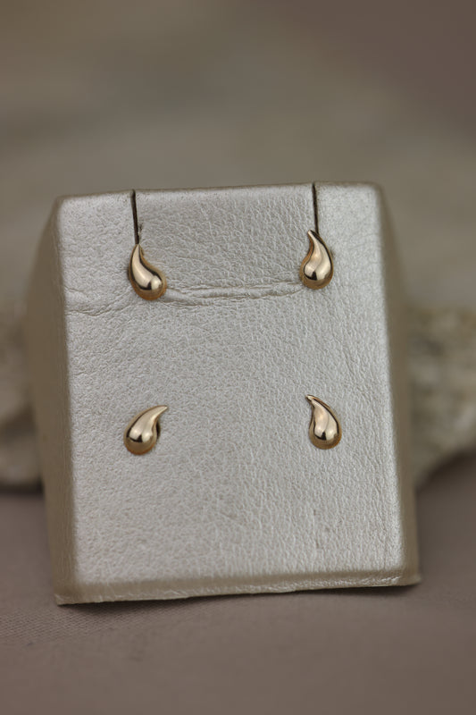 Aretes de bebe mini gota #442