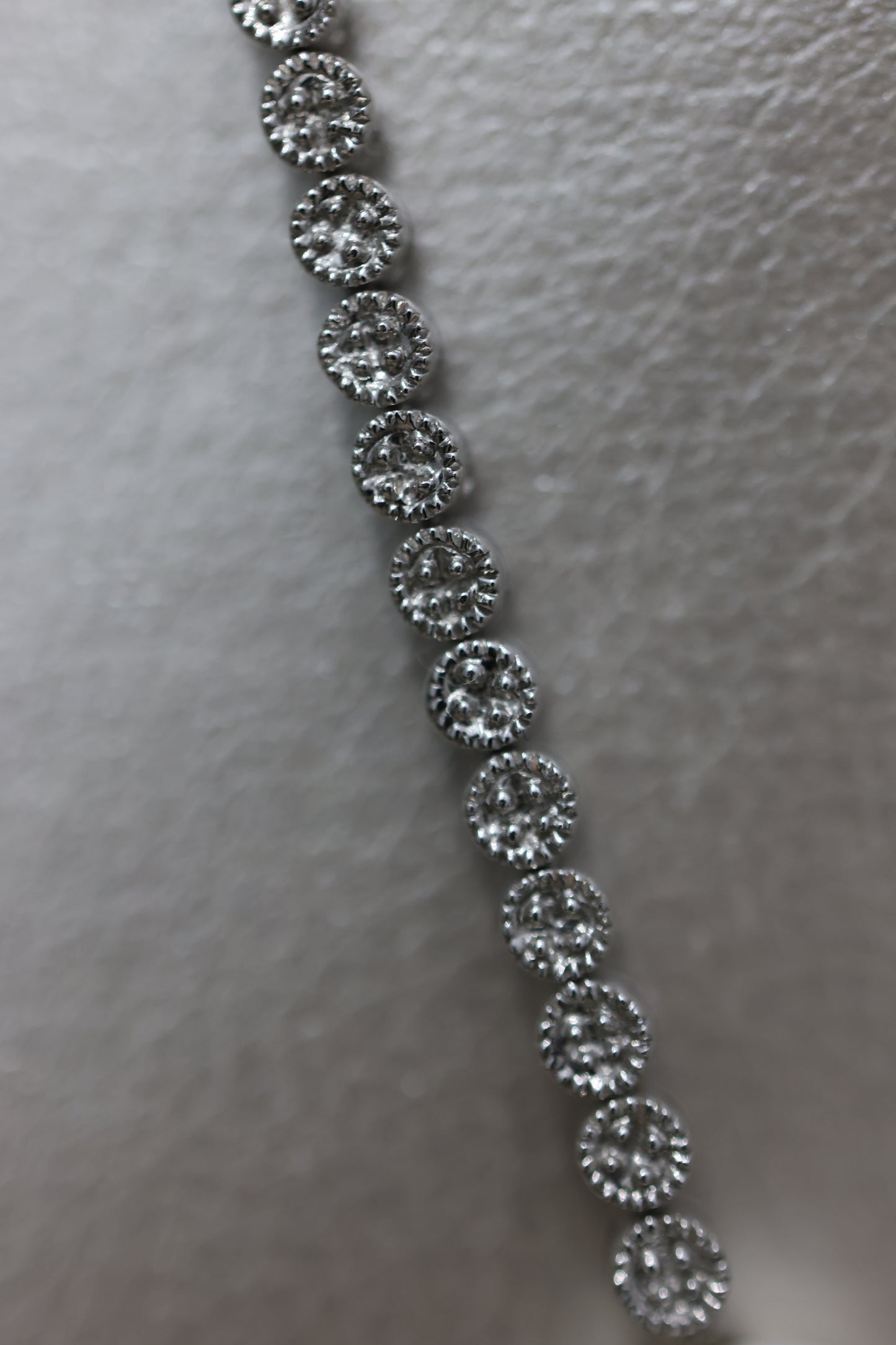 Collar de perlas con diamantes #50001