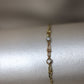 Pulsera con eslabones diferentes #P1-24