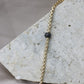 Pulsera bola de fuego negra #P1-24