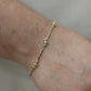 Pulsera 3 flores #P1-24