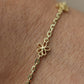 Pulsera 3 flores #P1-24