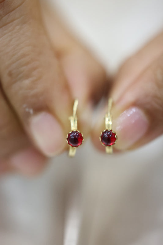 Aretes cierre ballesta #C1
