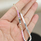 Pulsera tenis multicolor #464