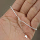 Pulsera tenis blanca #466