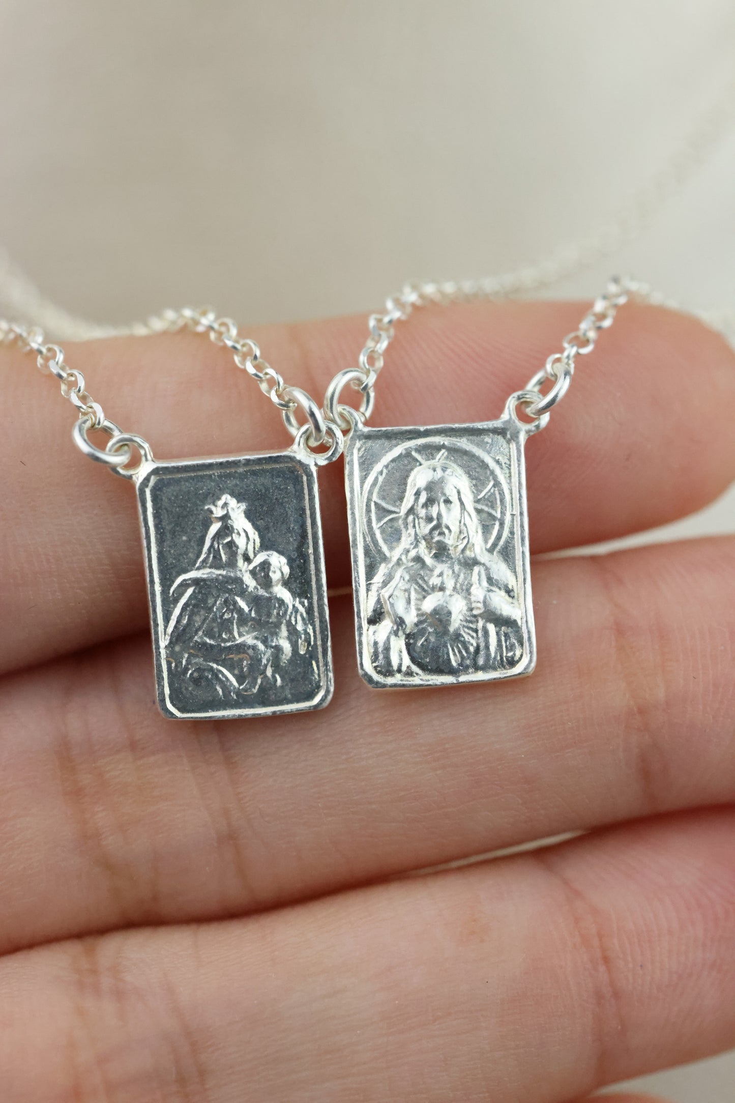 Escapulario plata 925 #493