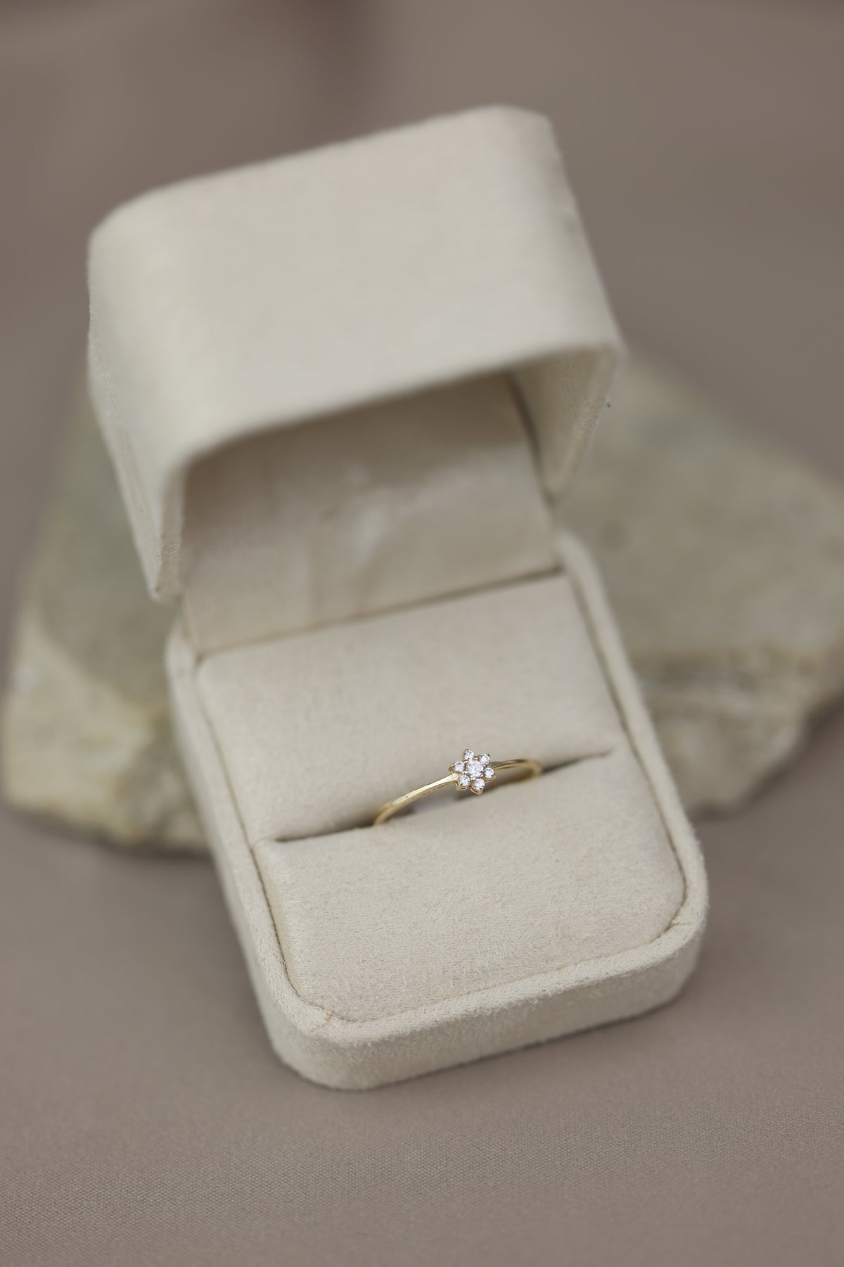 Anillo mini flor #P11