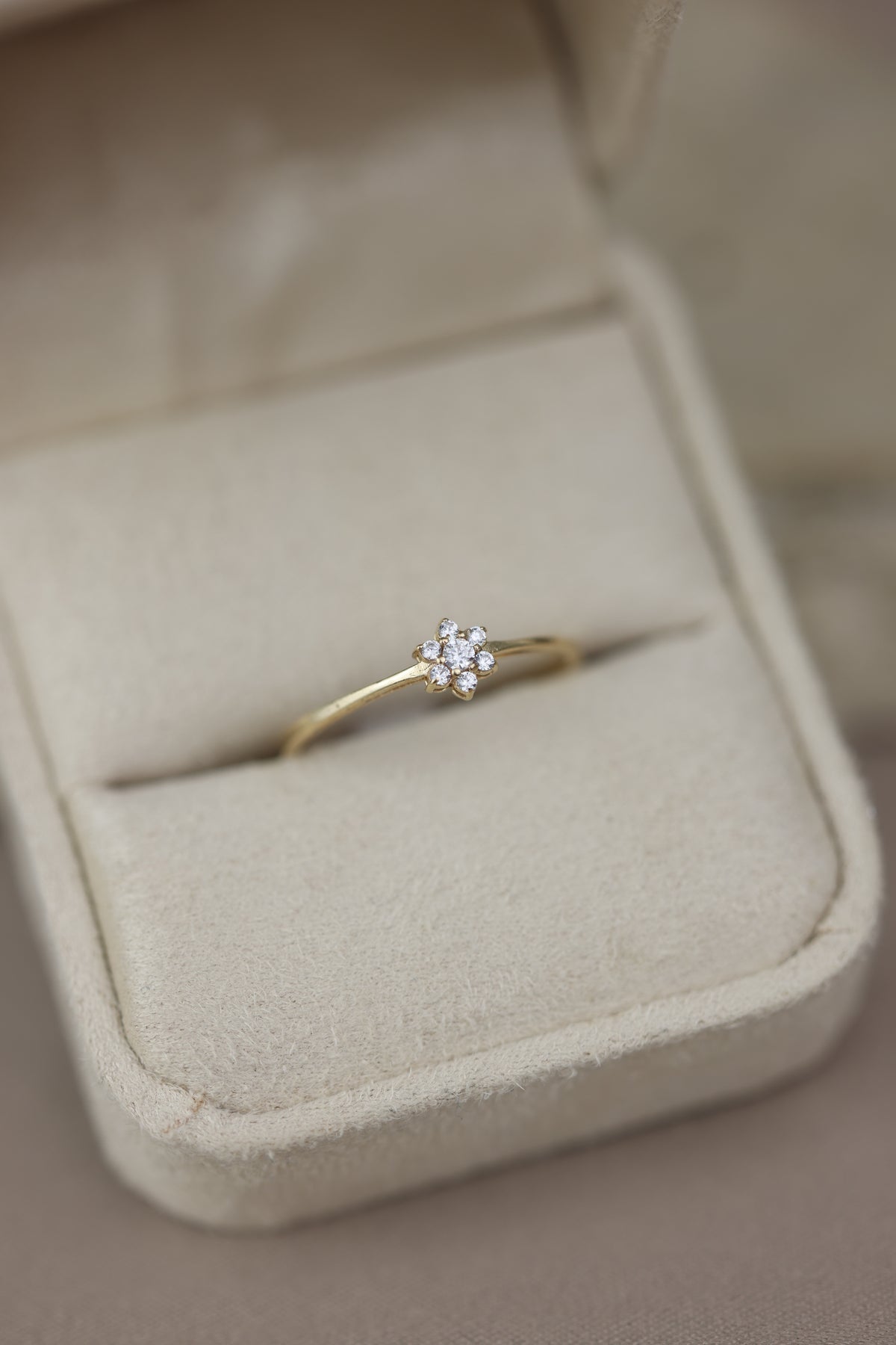 Anillo mini flor #P11