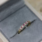 Diamond and ruby band