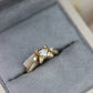 Diamond star ring