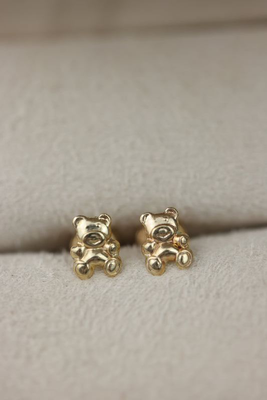 Aretes de osito #526