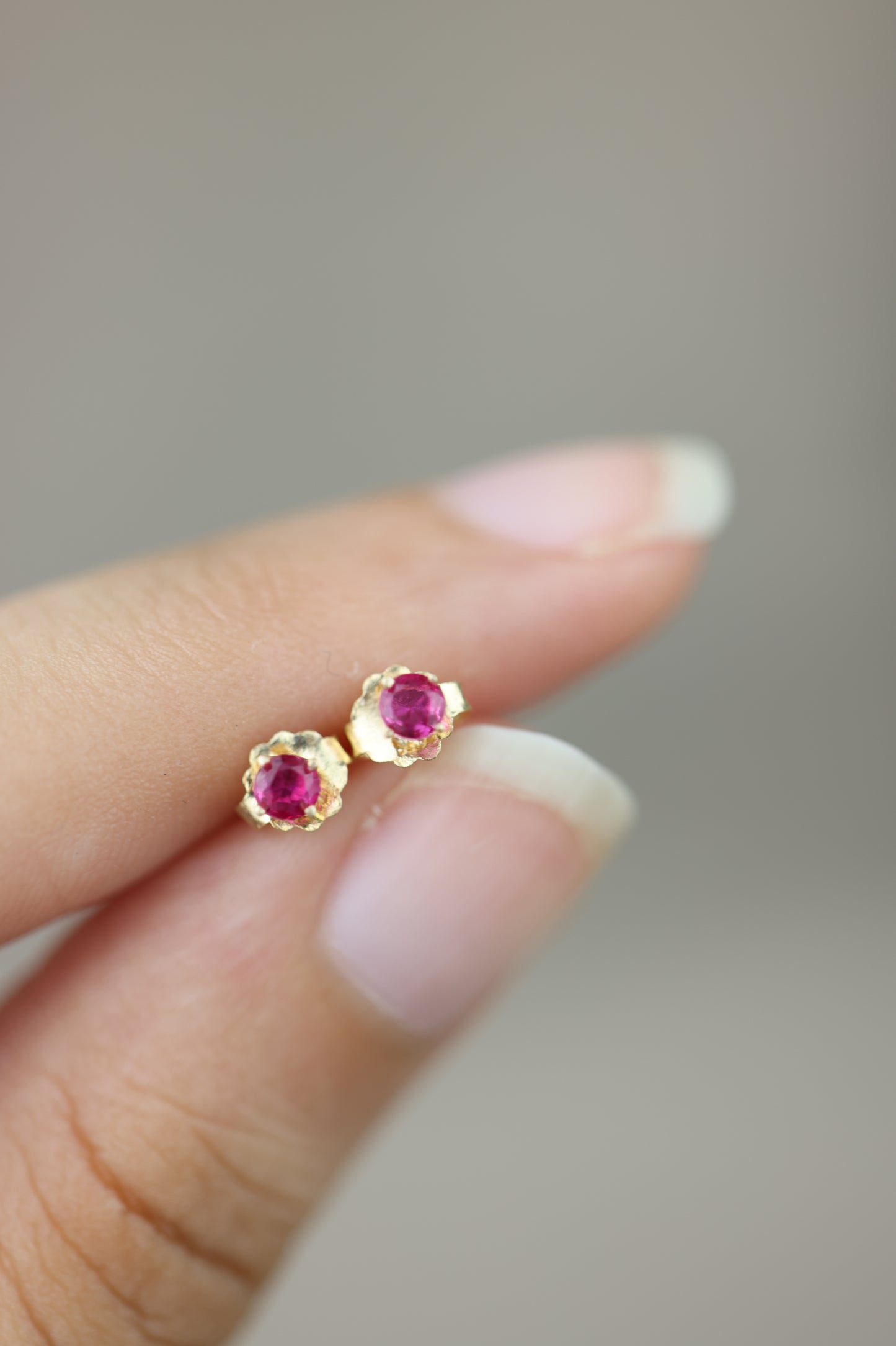 Aretes de puntito #524|#525