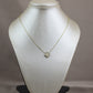 Collar con dije de flor #584