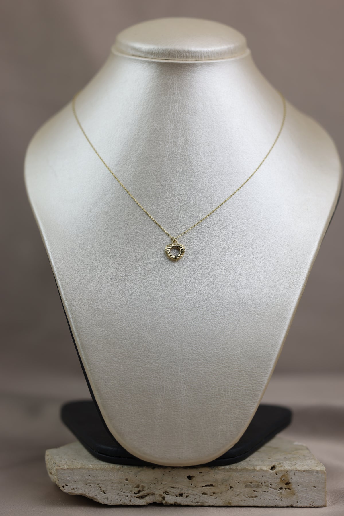 Collar con dije de corazón #585