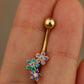 Piercing de ombligo flor #507