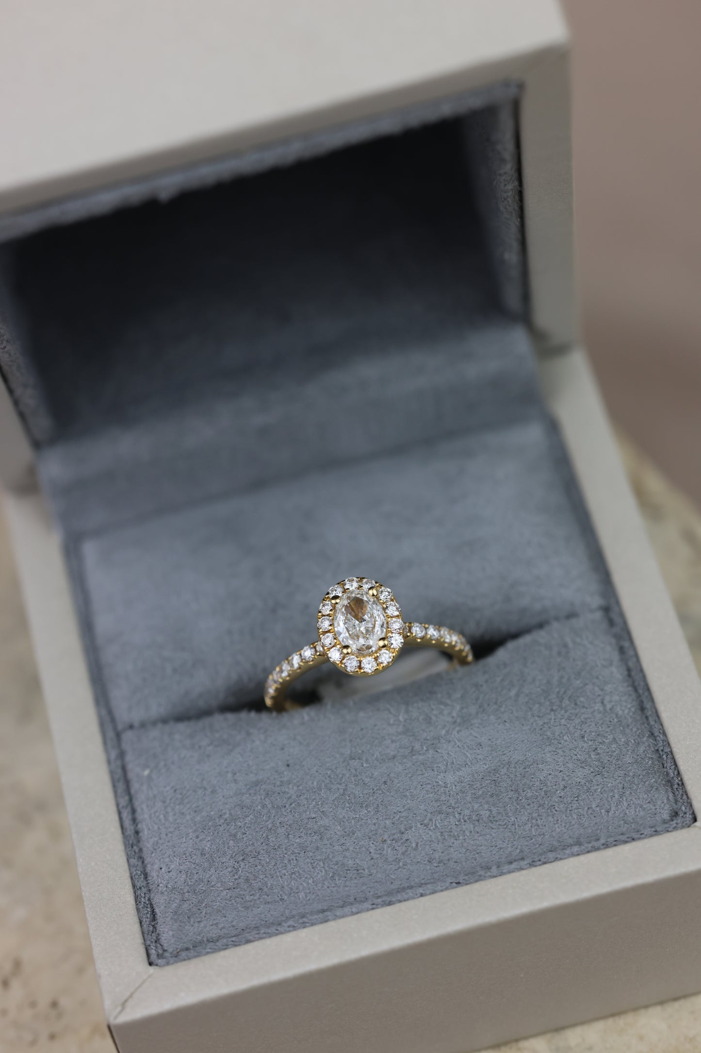 OVAL CUT RING #21983