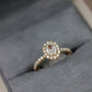 OVAL CUT RING #21983