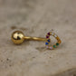 Piercing de ombligo corazón #505