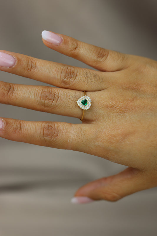 Anillo de corazón #625