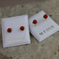 Aretes de bebe coral #271